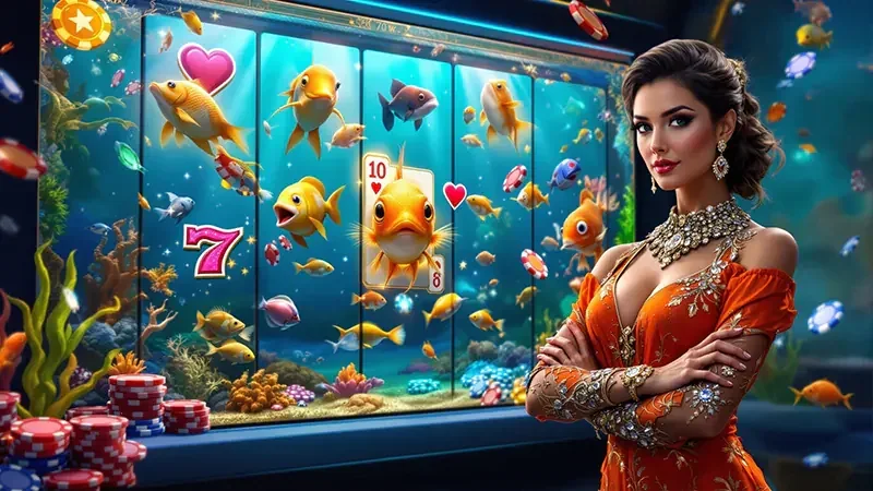 Tampilan slot mobile dengan tombol permainan dan reel yang jelas